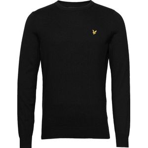 SINGLES DAY! Lyle and Scott - Pullover Merino Zwart - Heren - Regular-fit