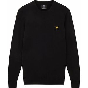 Lyle & Scott - Gebreide Trui - Zwart - Katoen