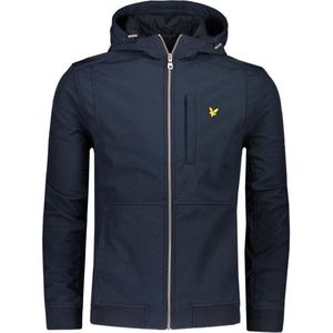 Lyle & Scott - Softshell Jas - Donker Marineblauw - Polyester
