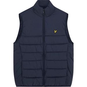 Lyle and Scott Baffle Bodywarmer Navy Heren Modern fit