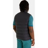 Lyle & Scott - Zwarte Mouwloze Gilet met Rits en Zakken