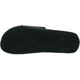 Lyle & scott easy slide badslipper in de kleur zwart.