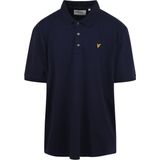 Lyle & Scott - Plain Polo Shirt - Blauw - Katoen - Heren