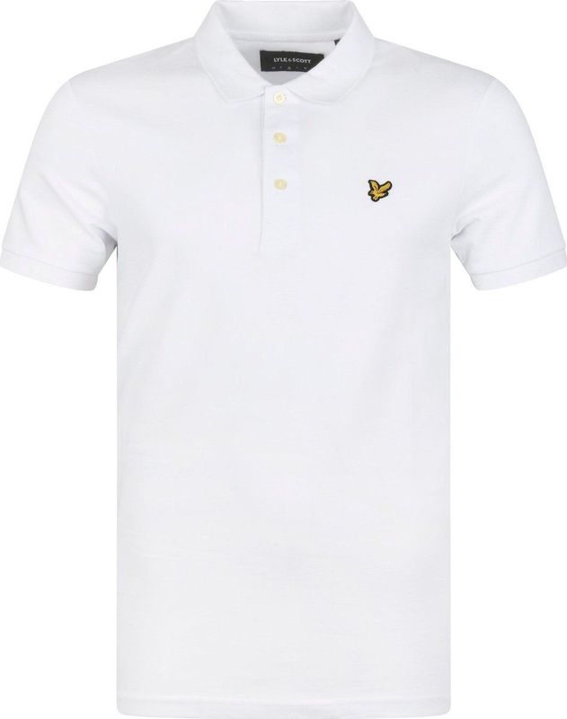 Lyle & Scott, Heren, Tops, Wit, Maat: 2XL Katoen,