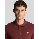 Lyle and Scott Polo Burgundy - Heren