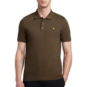Lyle and Scott Polo - Olive - Heren - Katoen en Elastaan