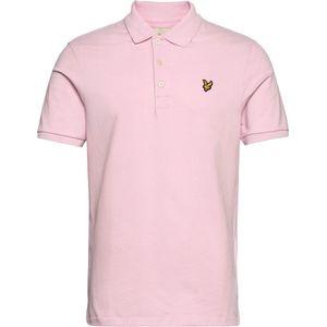 Lyle & Scott - Poloshirt - Roze - Katoen - Effen