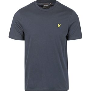 Lyle and Scott T shirt Navy Heren Print T shirts