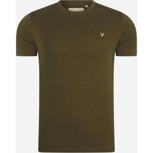 Lacoste T-shirt Katoen met Ronde Hals 132 Green