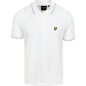 Lyle & Scott - Poloshirt - Wit - Slanke Pasvorm - Katoen