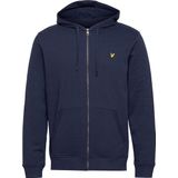 Lyle & Scott - Vest met Rits - Donkerblauw - Katoen