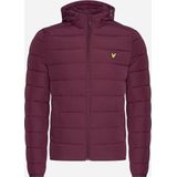 Lyle & Scott - Heren Jas winter Lightweight Padded Jacket - Rood