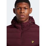 Lyle & Scott - Heren Jas winter Lightweight Padded Jacket - Rood