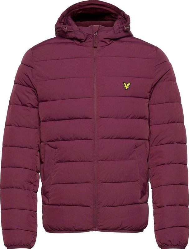 Lyle & Scott - Heren Jas winter Lightweight Padded Jacket - Rood