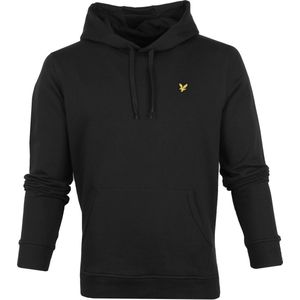 Lyle & Scott - Pullover Hoodie - Zwart - Katoen