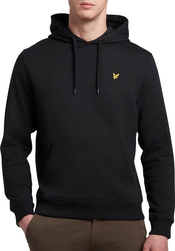 Lyle and Scott Zwarte Hoodie - Heren - Hoodies