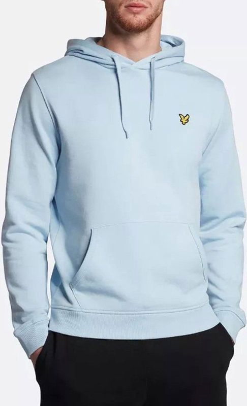 Lyle and Scott - Hoodie Lichtblauw - Heren - Modern-fit