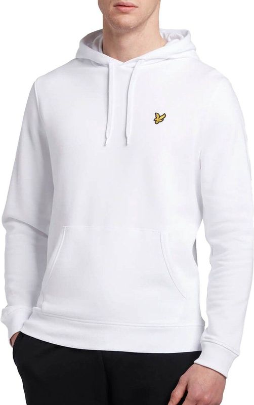 Lyle & Scott - Pullover Hoodie - Sweater - Wit - Maat XL