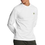 Lyle & Scott - Plain T-shirt - Lange Mouwen - Zwart - 100% Katoen