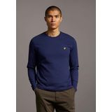Lyle & Scott - Effen T-shirt - Blauw - 100% BCI-katoen