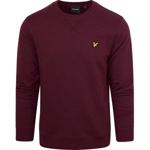 Lyle & Scott - Middenlaag Crew Neck Sweatshirt - Bruin - Heren - Katoen
