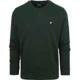 Lyle & Scott Trui Olive - Maat XL - Heren - Sweaters