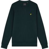 Lyle & Scott - Men Crew Neck - Trui - Donkergroen - 100% Katoen