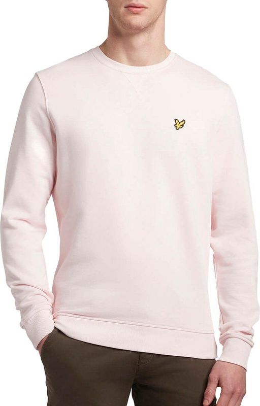 Lyle & Scott - Sweatshirt - Lichtroze - Katoen - Ronde Hals
