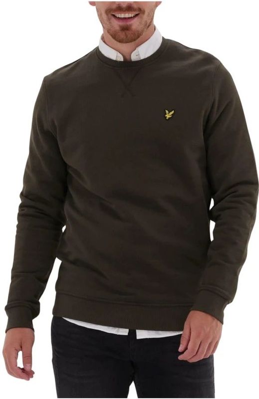Lyle & Scott Trui Olive - Heren - Sweaters