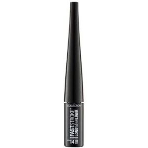 Collection - Fast Stroke Long Wear Liner - Waterproof Black - Eyeliner