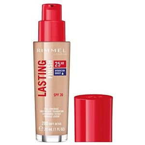 Rimmel London - Lasting Finish 25h - Foundation - Soft Beige 200 - 30 ml