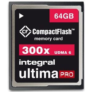 Integral Memory INCF64G300W CompactFlash UltimaPro 64GB geheugenkaart 300x