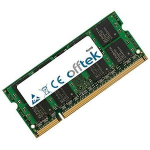 OFFTEK 4GB RAM-geheugen 200 Pin DDR2 SoDimm - 1.8v - PC2-6400 (800Mhz) - Non-ECC
