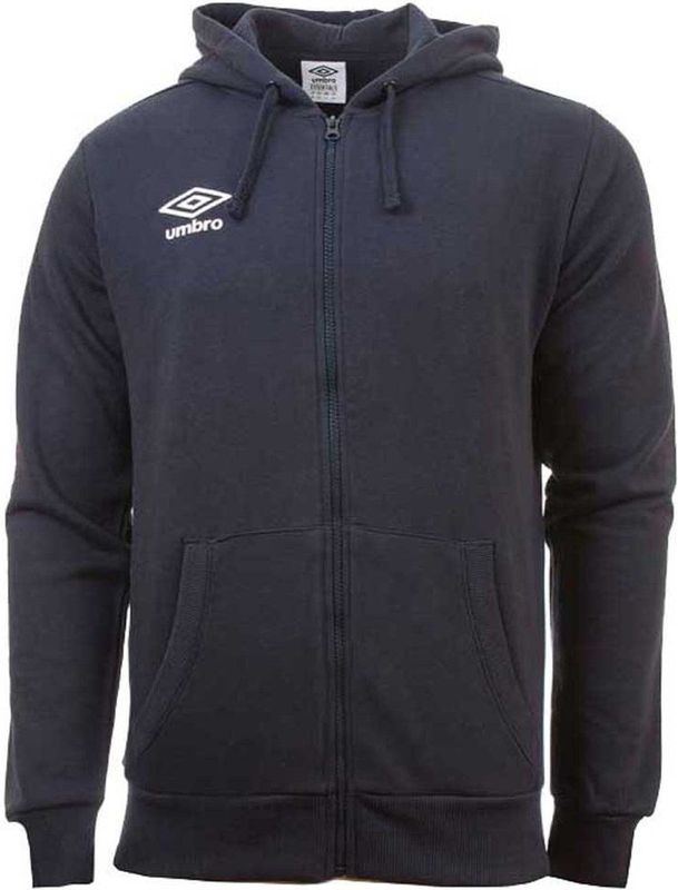 Umbro Small Logo Sweatshirt Met Rits Blauw M Man
