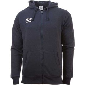 Umbro Small Logo Sweatshirt Met Rits Blauw Jongen