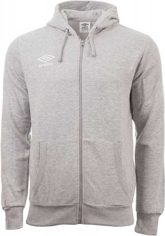 Umbro Small Logo Sweatshirt Met Rits Grijs Jongen