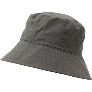 Craghoppers - UV bucket hoed voor mannen - Omkeerbaar - Zwart en Grijs - maat S/M
