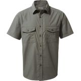 Craghoppers - Kiwi - Overhemd - Havermout - Korte Mouwen - UPF 40+ Zonbescherming