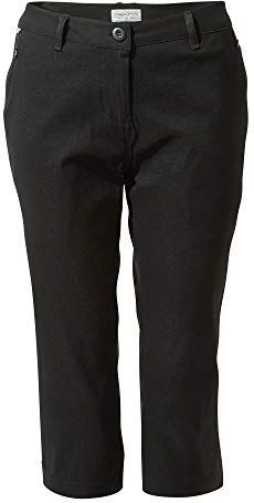 Craghoppers - Kiwi Pro II - Capri Broek - Zwart - 3/4-broek