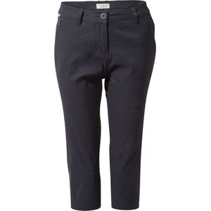 Craghoppers - Kiwi Pro Ii - Capri Broek - 3/4 - Zwart - UPF 40+ Zonbescherming