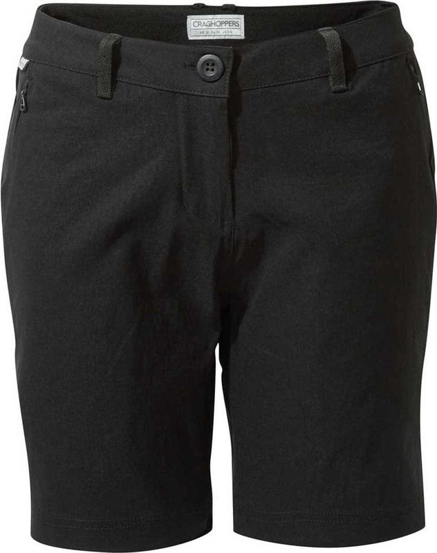 Craghoppers - Kiwi Pro III - Korte Broeken - Zwart - 96% Polyamide, 4% Elastaan