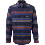 Craghoppers - Ziggy - Overhemd - Blauw - Lange Mouwen, UV-Bescherming, Spatwaterdicht