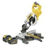 DeWALT DCS777T2 - Afkort- en Verstekzaagmachine Set - 2x 6.0Ah Accu