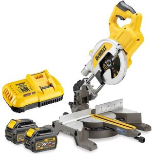 DeWALT DCS777T2 XR Flexvolt Afkortzaag 54V 6.0Ah Li-ion