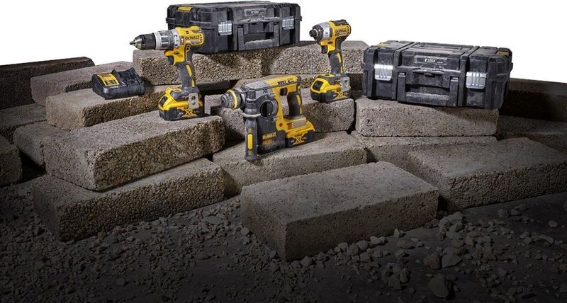 DeWALT DCK368P3T Accu Combiset 18V 5,0Ah Li-ion in TSTAK