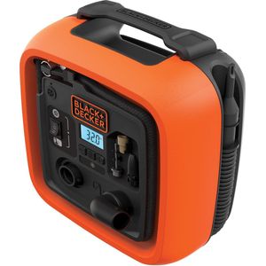 BLACK+DECKER - ASI400 - Compressor - Zwart - 12V - 11 Bar