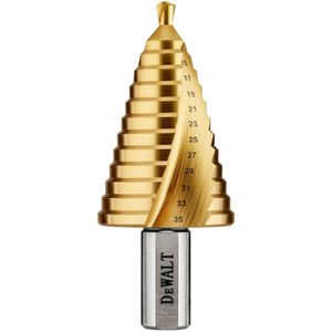 DeWalt Accessoires Metaal trappenboor | Titanium | 5-35  mm | schacht aansluiting - DT90247-QZ