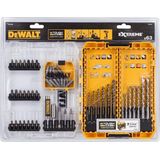 DeWalt - Bit en Bohrer-Set DT70759 - 63-delig - Slagvaste HM Steenboren - HSS-G Metaalboren
