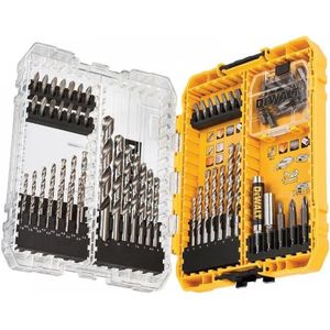 DeWalt 72-delige Steenboren en HSS-G Metaalboren EXTREME 2 TOUGH CASE