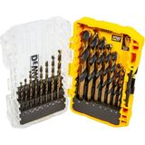Dewalt - DT70729 - HSS-G Metaalborenset - 23-delig - Grijs - Tough Case